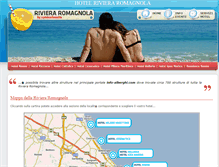 Tablet Screenshot of info-alberghi-adriatichotels.sanmarinosite.com